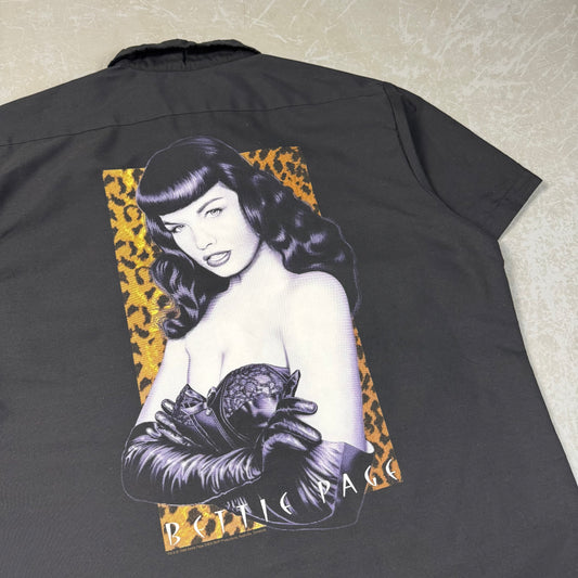 1998 Betty Page Dickies Shirt