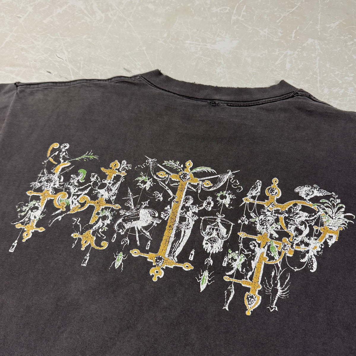 1993 Faded The Tragically Hip Gargoyle Brockum Band Tee