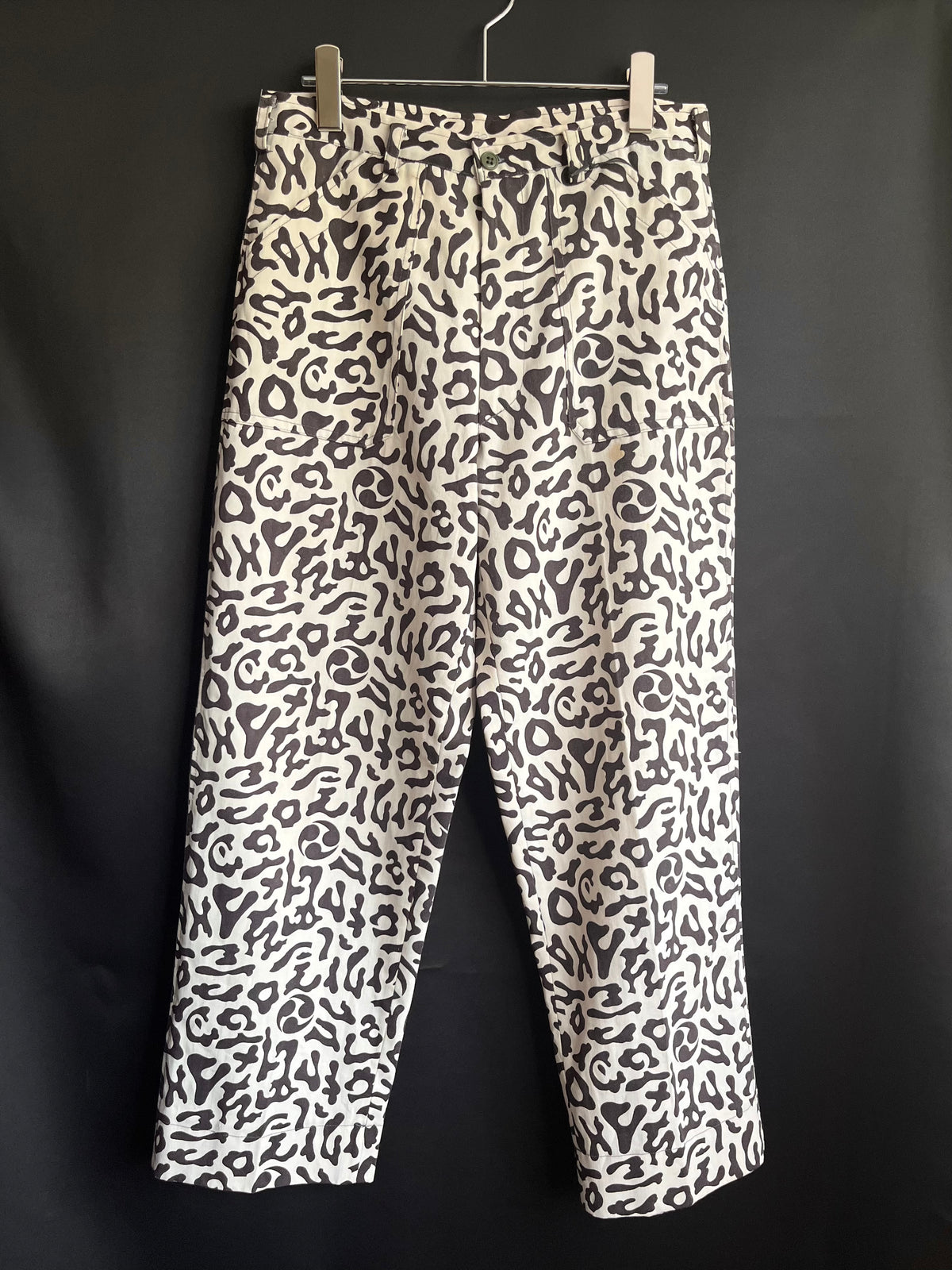 60/70s South Korean Winter Camo Fatigue Pants (29W)