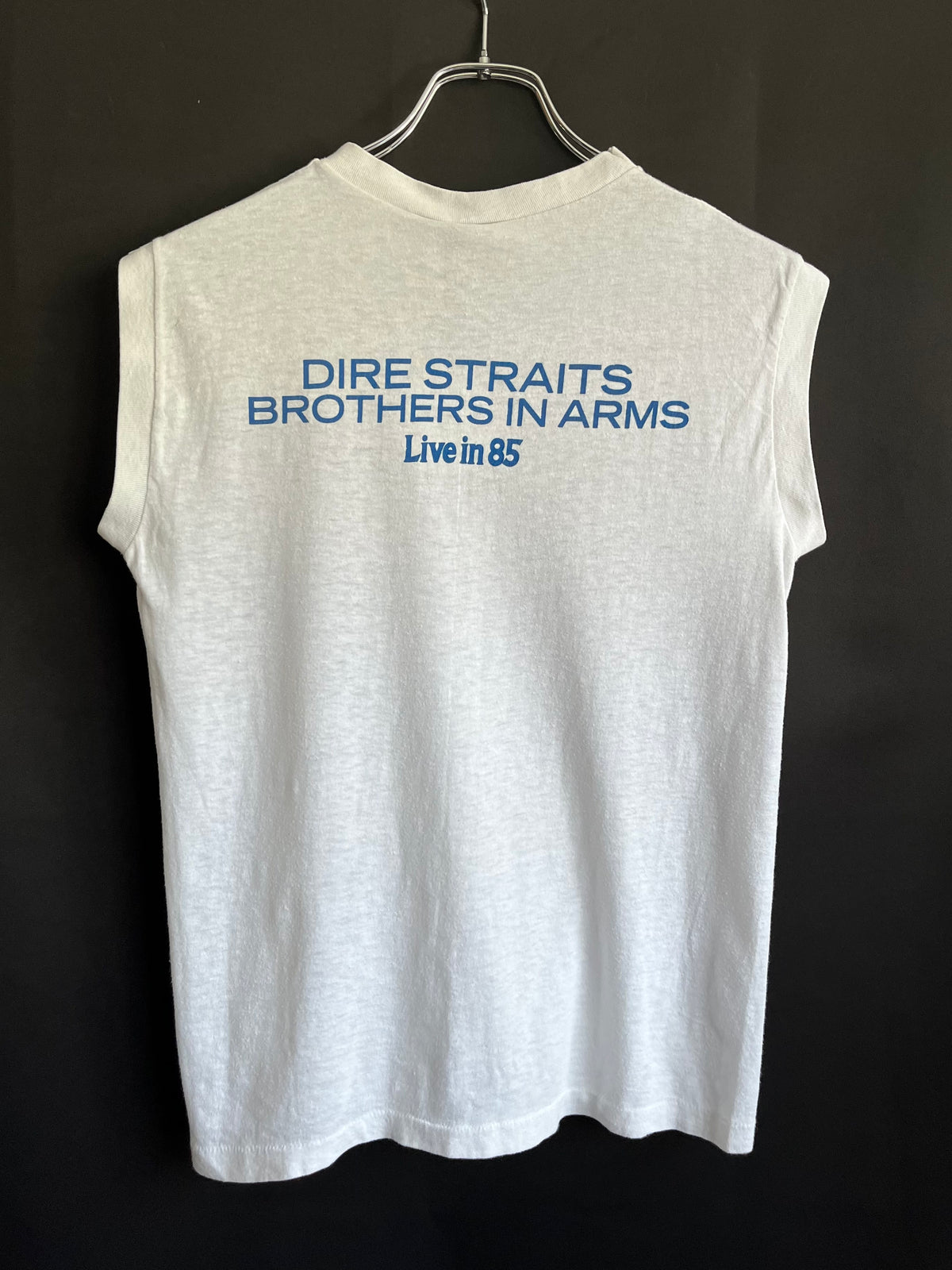 1985 Dire Straits Sleeveless Tour Tee