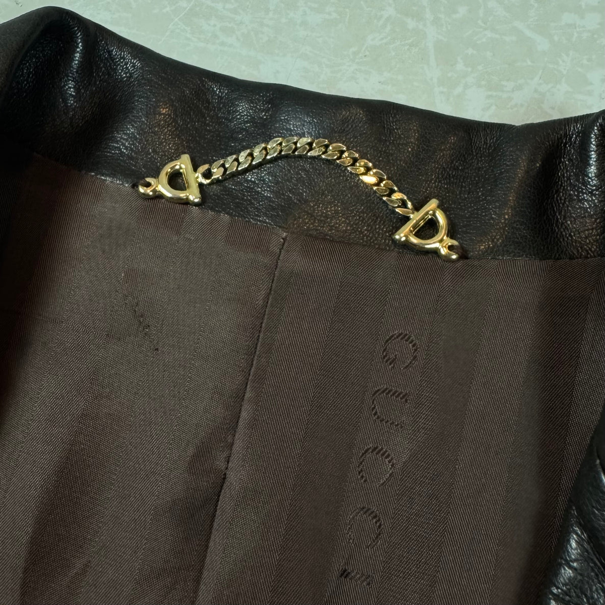 Gucci Tom Ford Era Soft Leather Blazer