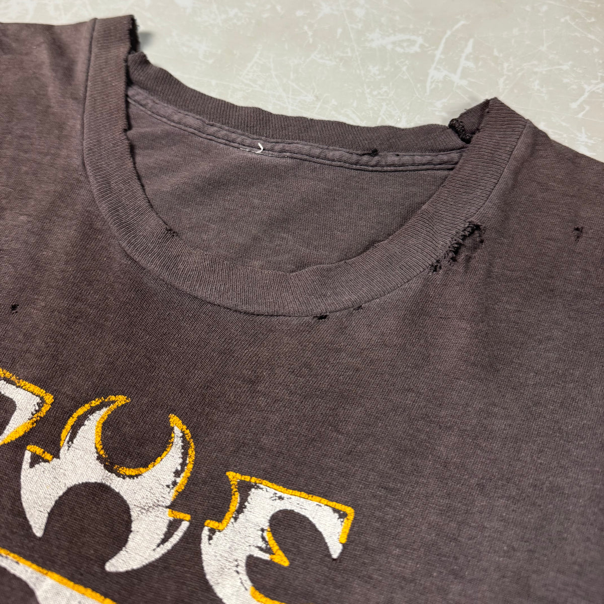 80s The Cult “Electric” Distressed Cutoff Tee