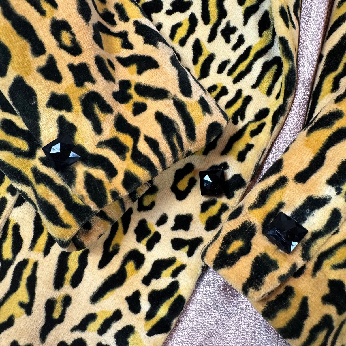 60s Leopard Print Blazer
