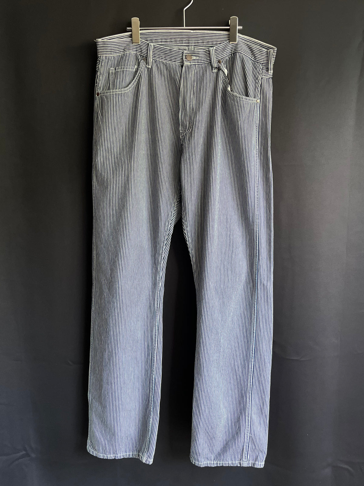 Nigo Era BAPE Herringbone Pirate Chain-stitched Denim (38W)