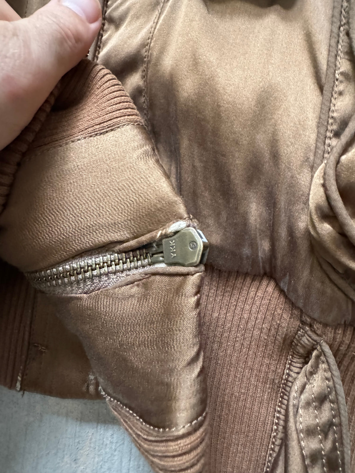 A/W 2005 Roberto Cavalli Silk Parachute Bondage Bomber