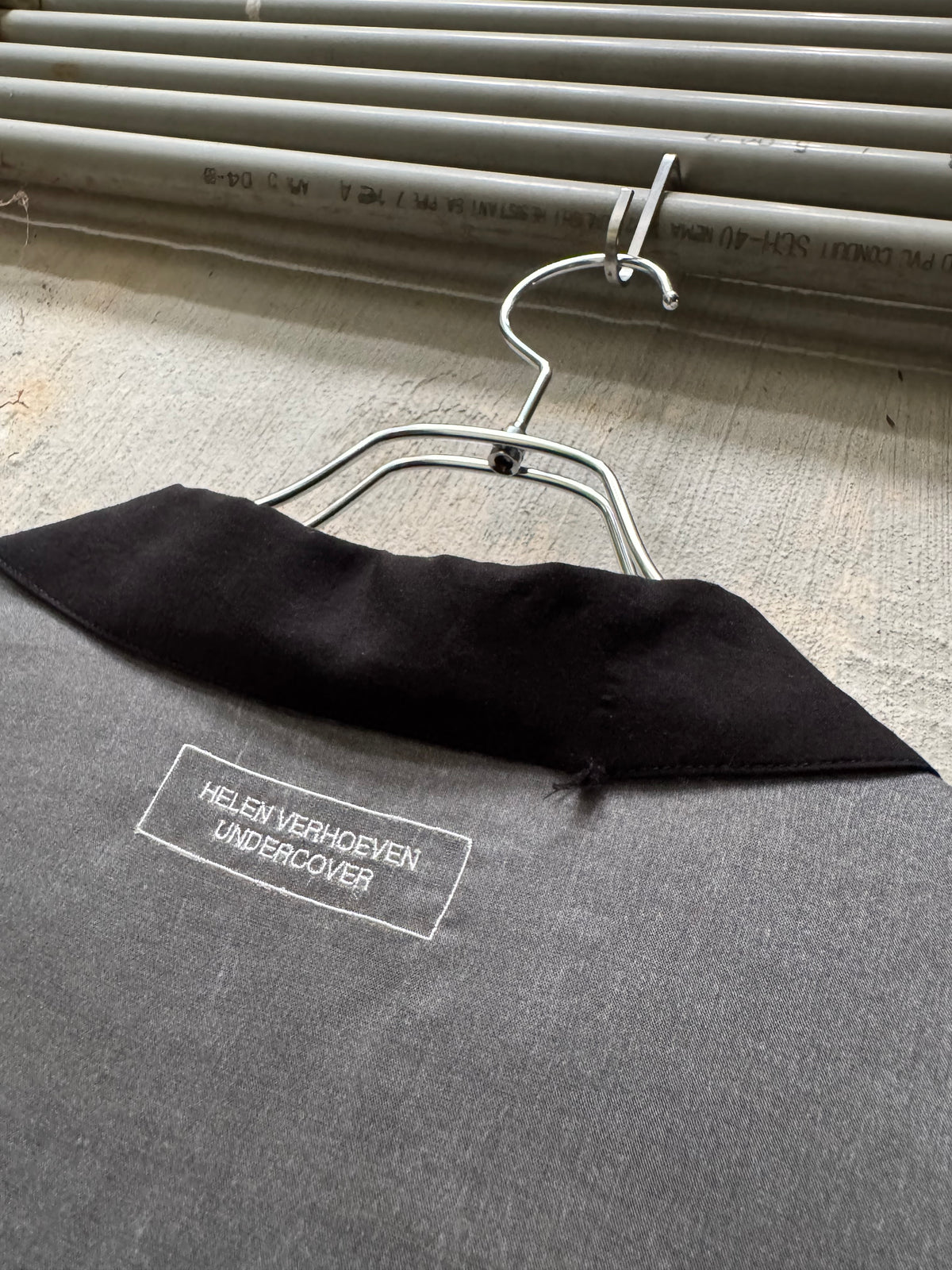 S/S ‘24 Undercover Helen Verhoeven Loop Collar Bowling Shirt