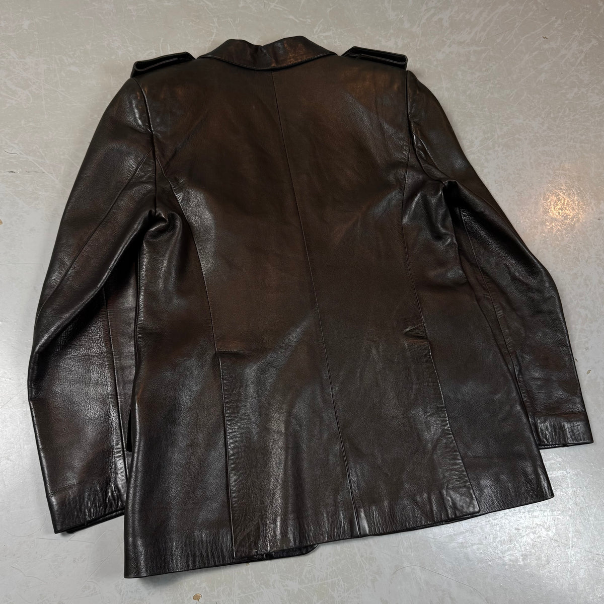 Gucci Tom Ford Era Soft Leather Blazer