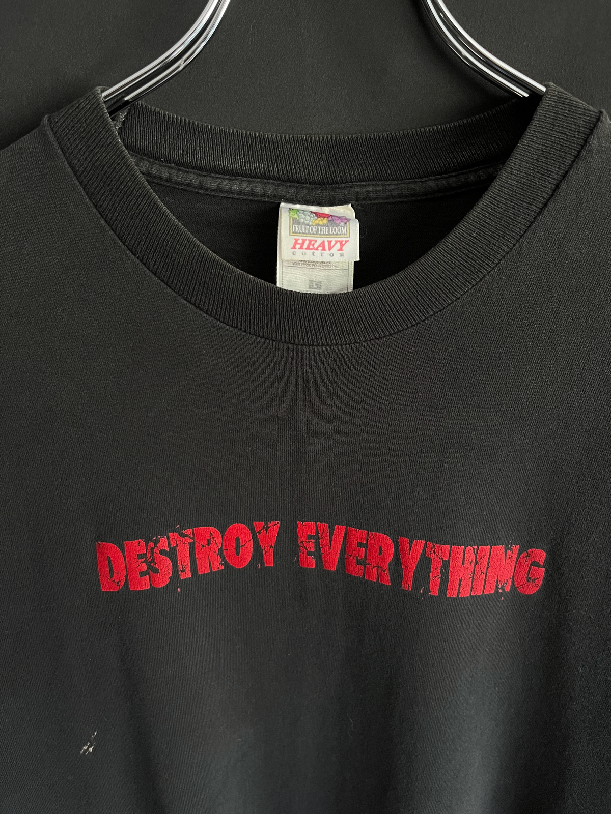 90s “Destroy Everything” SF Skateboards Thrashed Tee