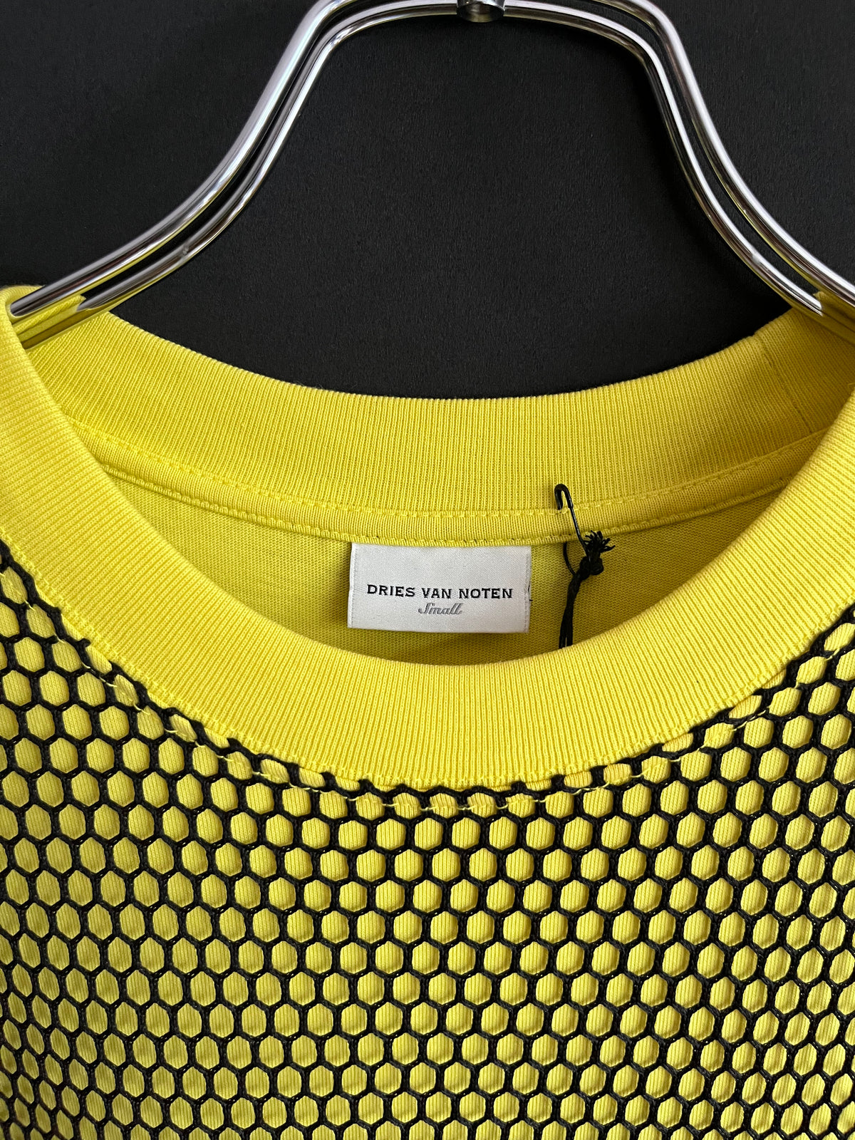 Dries Van Noten Double Layer Mesh Tee