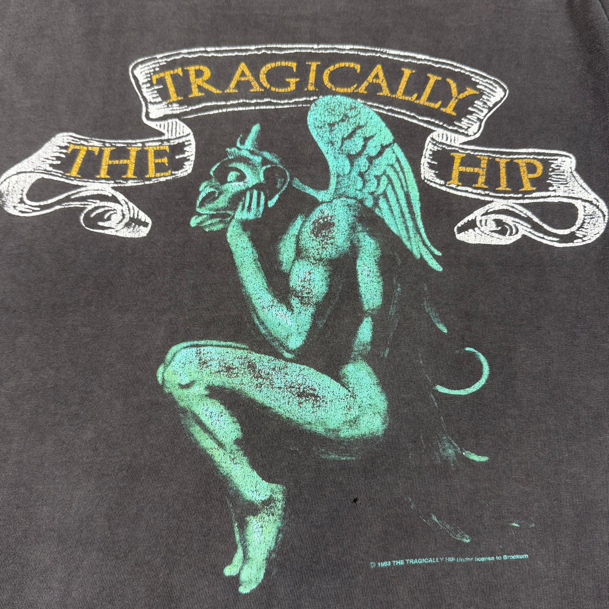 1993 Faded The Tragically Hip Gargoyle Brockum Band Tee