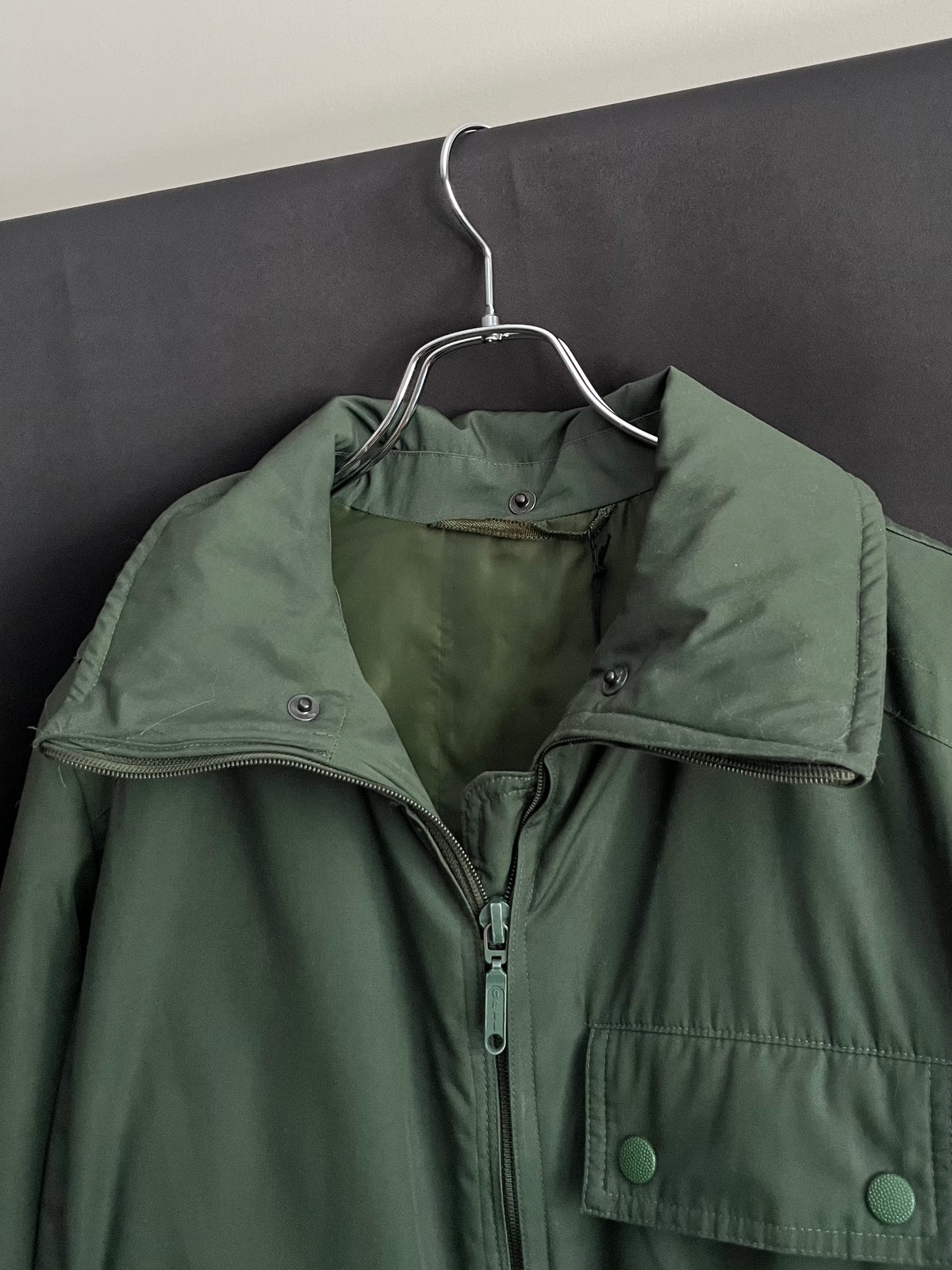 Vtg Repaired Gore-Tex German Police Cargo Jacket