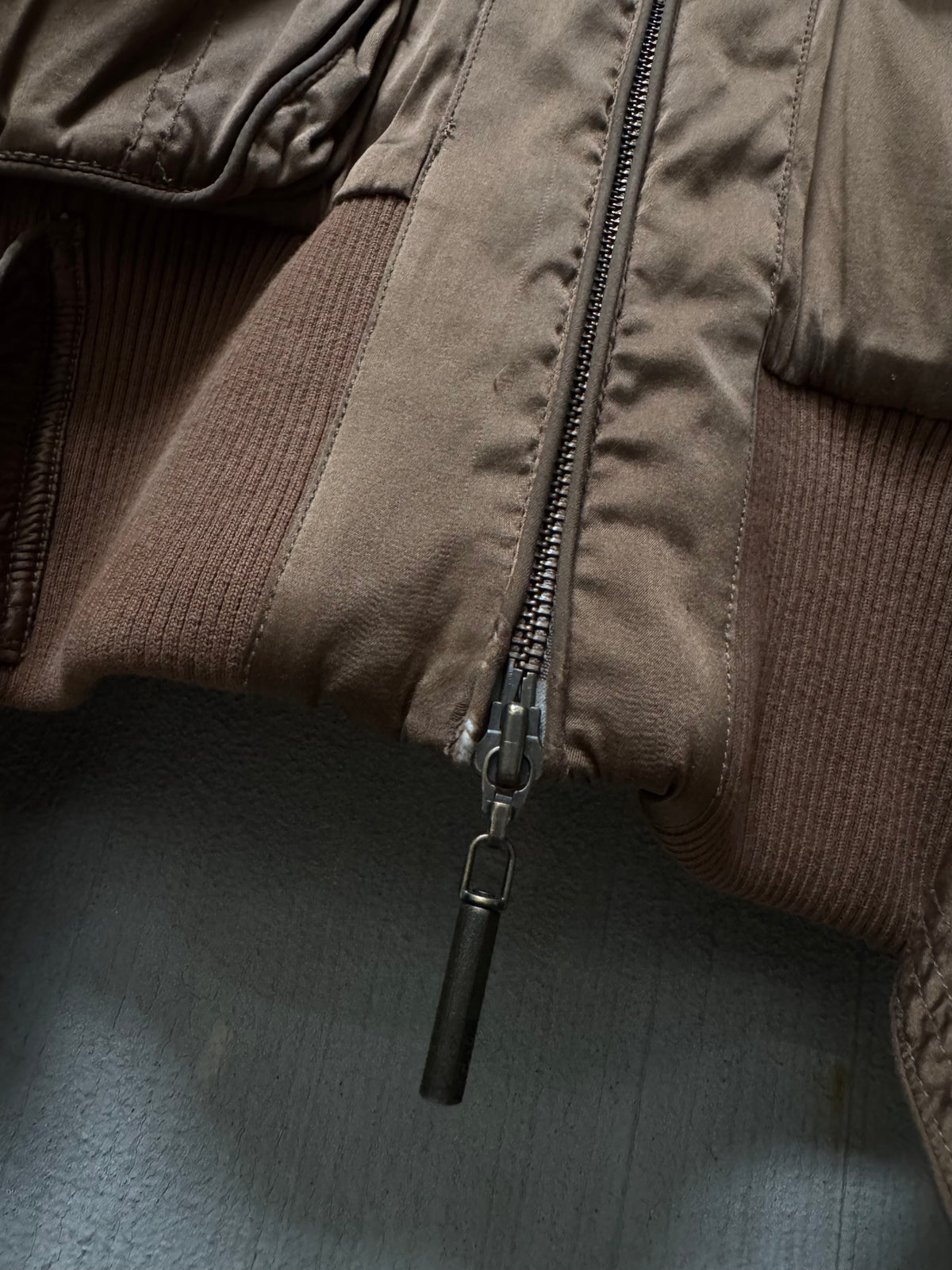 A/W 2005 Roberto Cavalli Silk Parachute Bondage Bomber