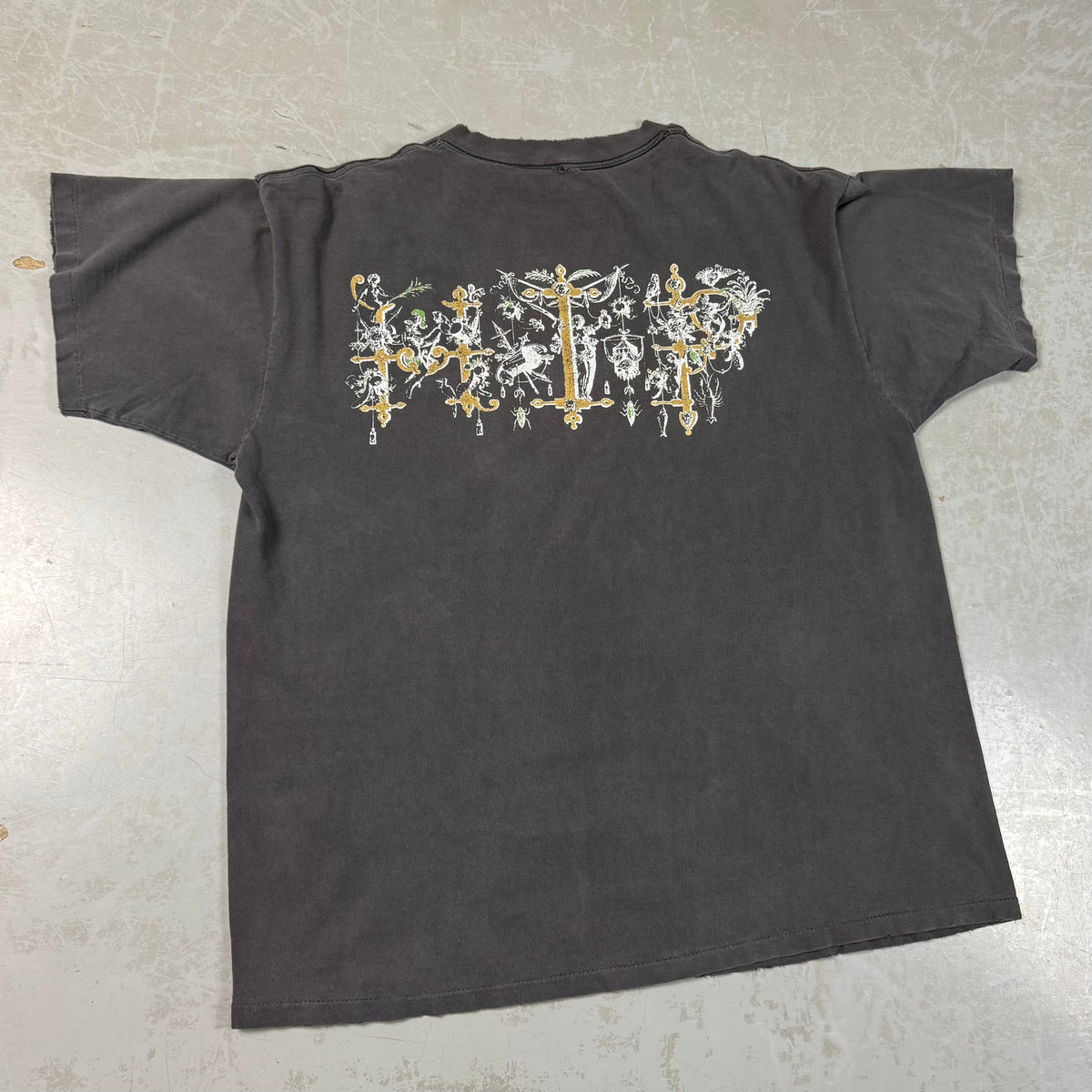 1993 Faded The Tragically Hip Gargoyle Brockum Band Tee
