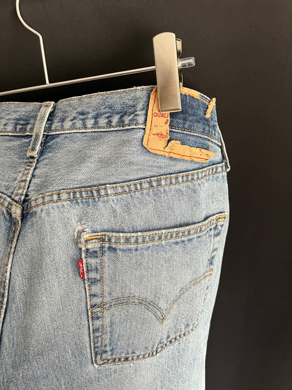 Early 00s Levi’s Thrashed 501