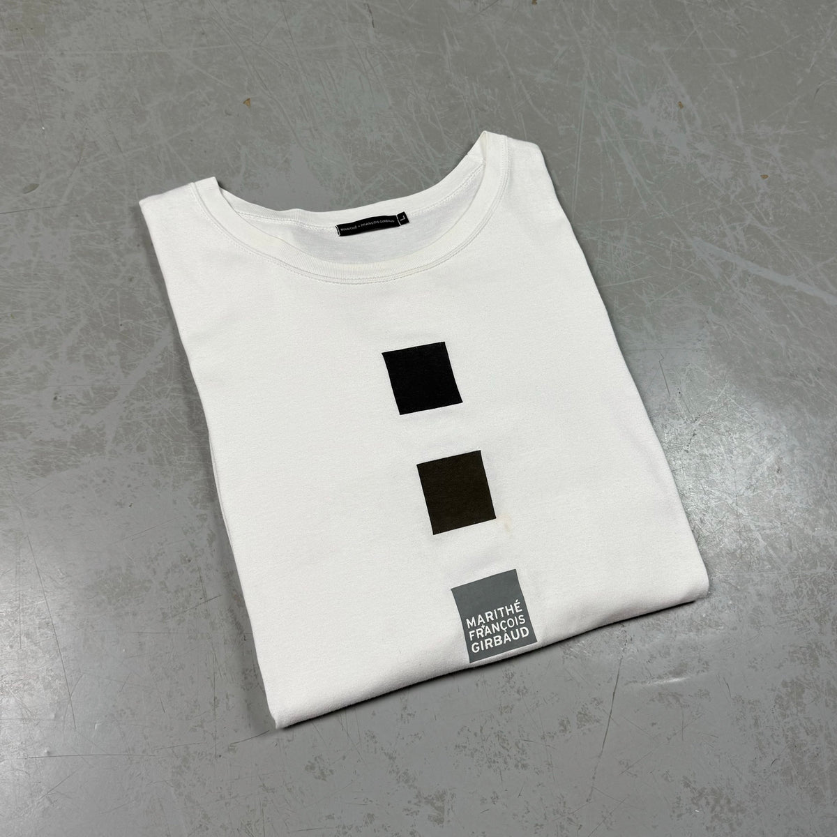 90s Girbaud Boxy Gradient Square Tee (S/M) image 1